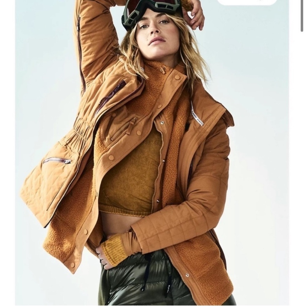 Free People Movement All Prepped Ski Jacket Size XS NWT